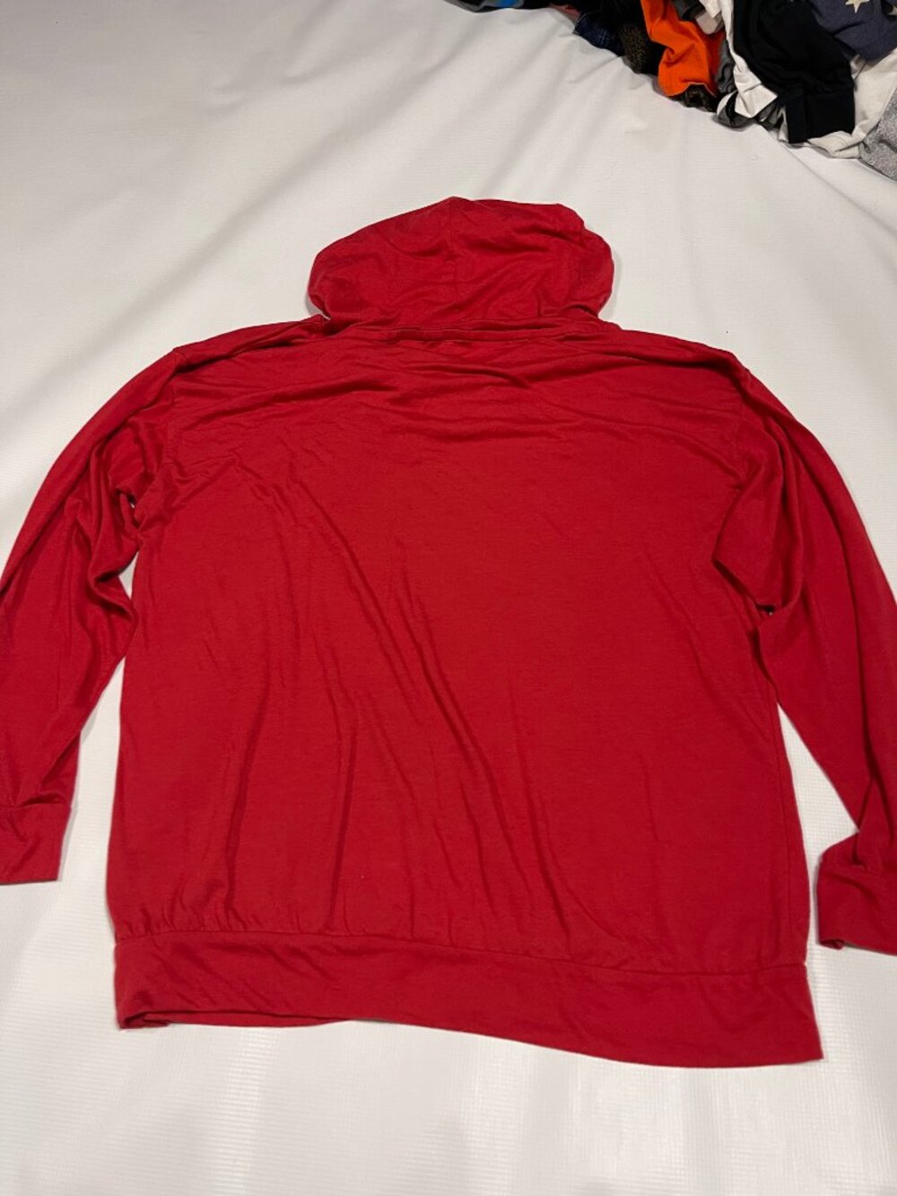Texas Rangers Ultra Lightweight Fashion Hoodie, Red, Size 2XL - Picture 7 of 8